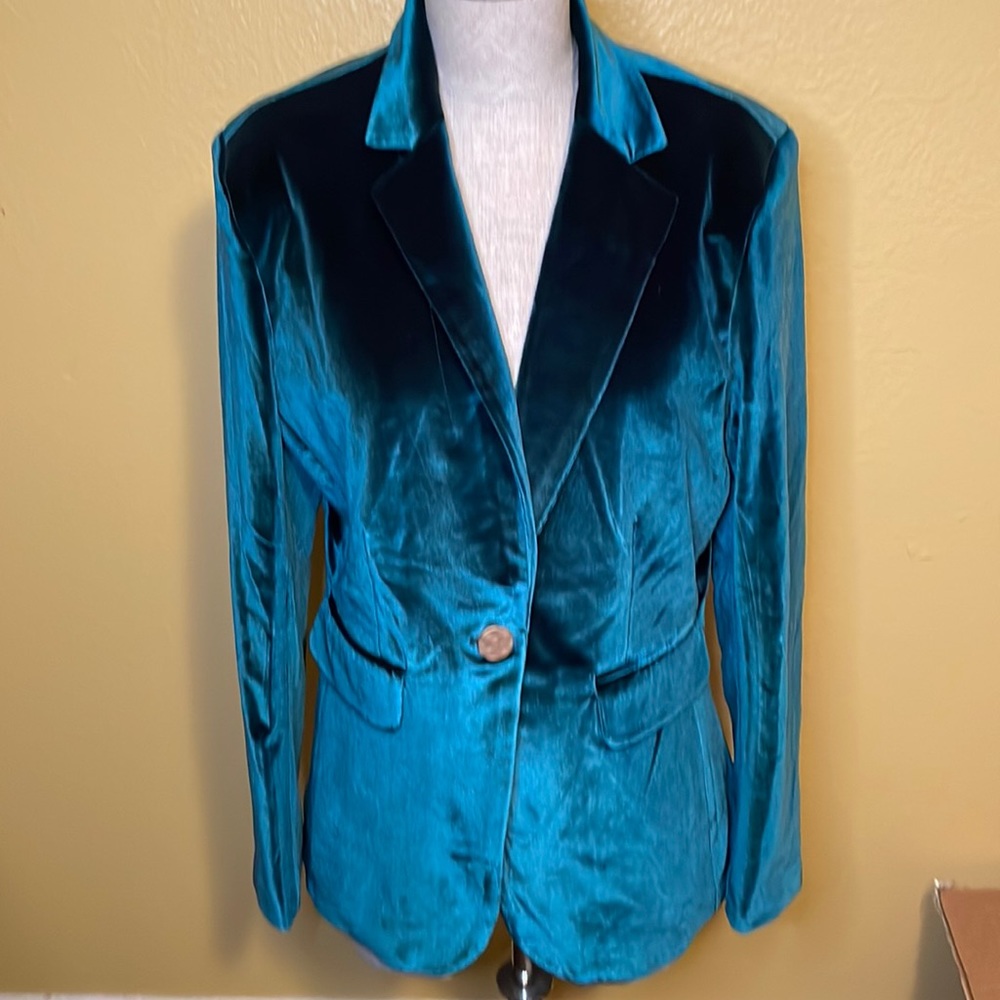 Velvet blazer